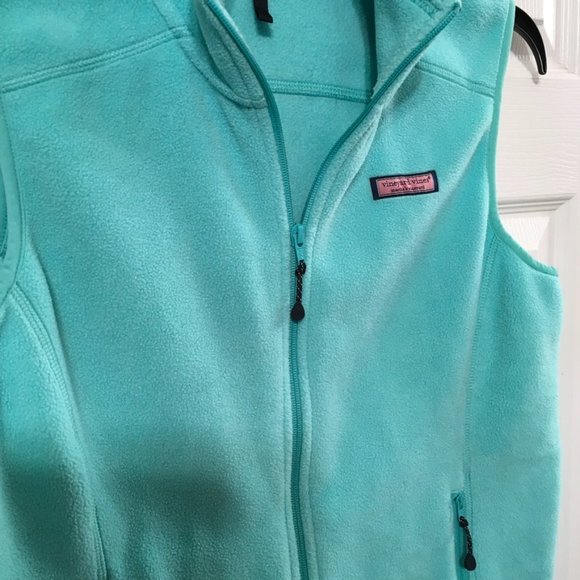 Vineyard Vines Soft Fleece Vest Sz Med - Picture 5 of 9